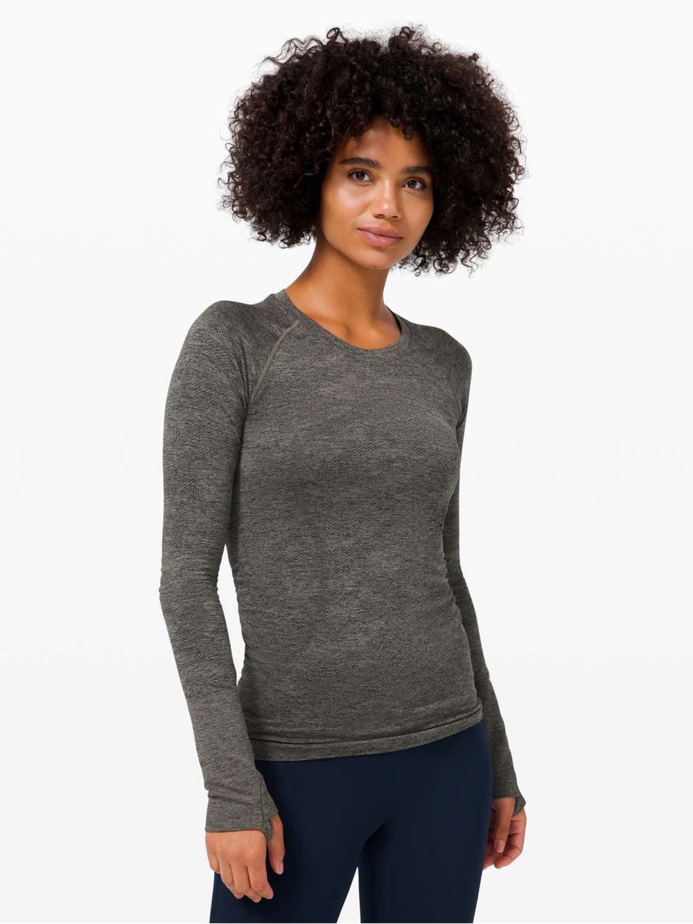 Lululemon Swiftly Tech Long Sleeve Variegated Mesh Camo